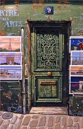 The Green Door by Liudmila Kondakova