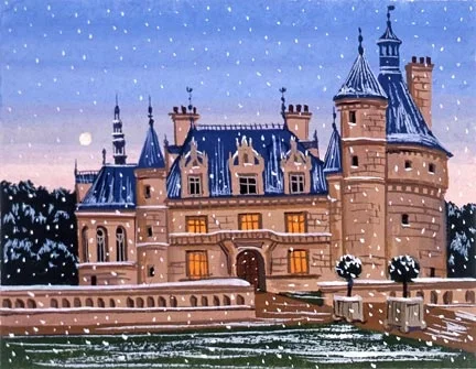Chateau De La Loire by Liudmila Kondakova