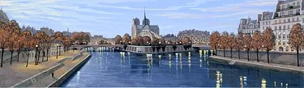 Pont De La Tournelle by Liudmila Kondakova