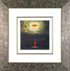 Robert Deyber - Eye Of The Storm Framed
