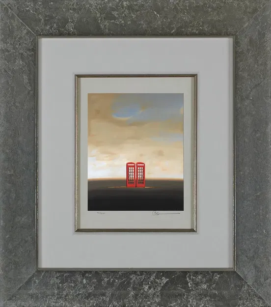Robert Deyber - Too Close To Call Framed