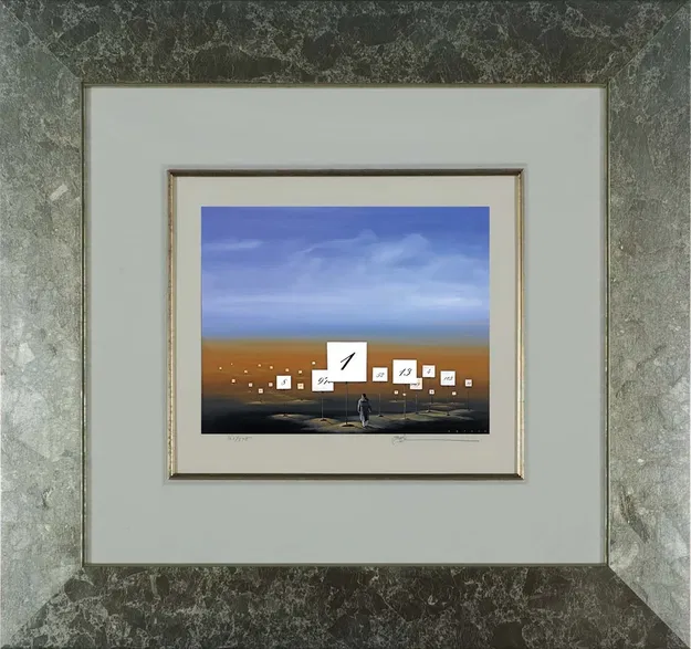 Robert Deyber - Back To Square One Framed