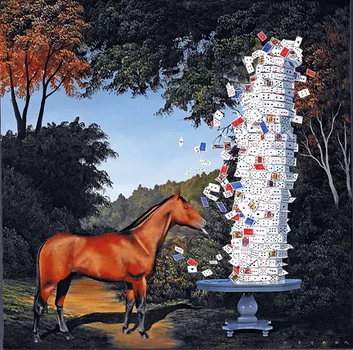 The Hobby Horse II by Robert Deyber Limited Edition Fine Art