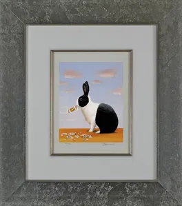 Robert Deyber - Jack Rabbit Framed