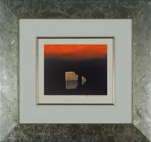 Robert Deyber - Another Chip Off The Old Block Framed