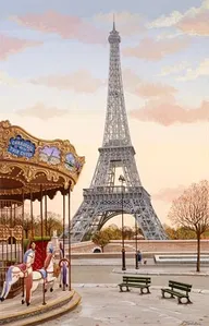 Liudmila Kondakova - Carousel A La Tour Eiffel