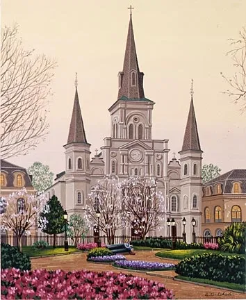 Liudmila Kondakova - Dawn-In Jackson Square