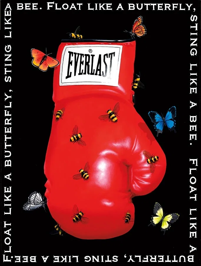 Float Like A Butterfly, Sting Like A Bee by Robert Deyber