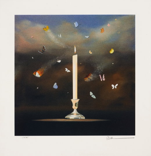 Like Moths to a Flame, 2007 by Robert Deyber