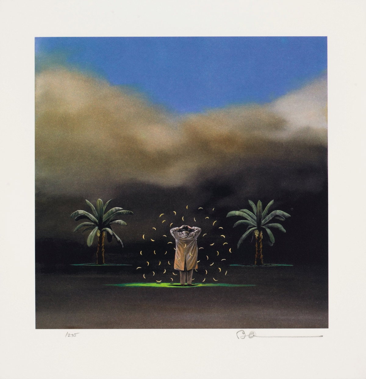 Going Bananas, 2007 by Robert Deyber — hand-signed lithograph