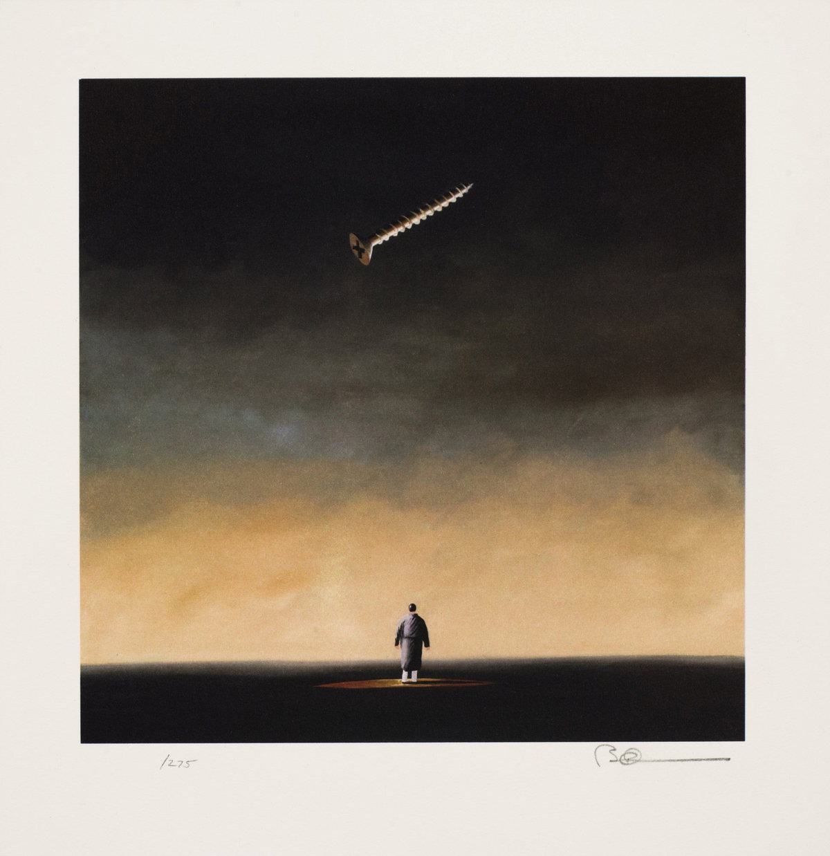Screw Up, 2007 by Robert Deyber — hand-signed lithograph