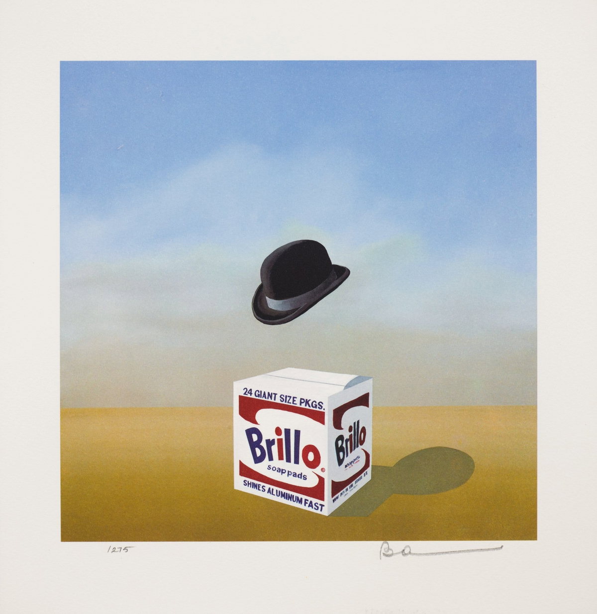 The Soap Box Derby (Brillo), 2009 by Robert Deyber — hand-signed lithograph