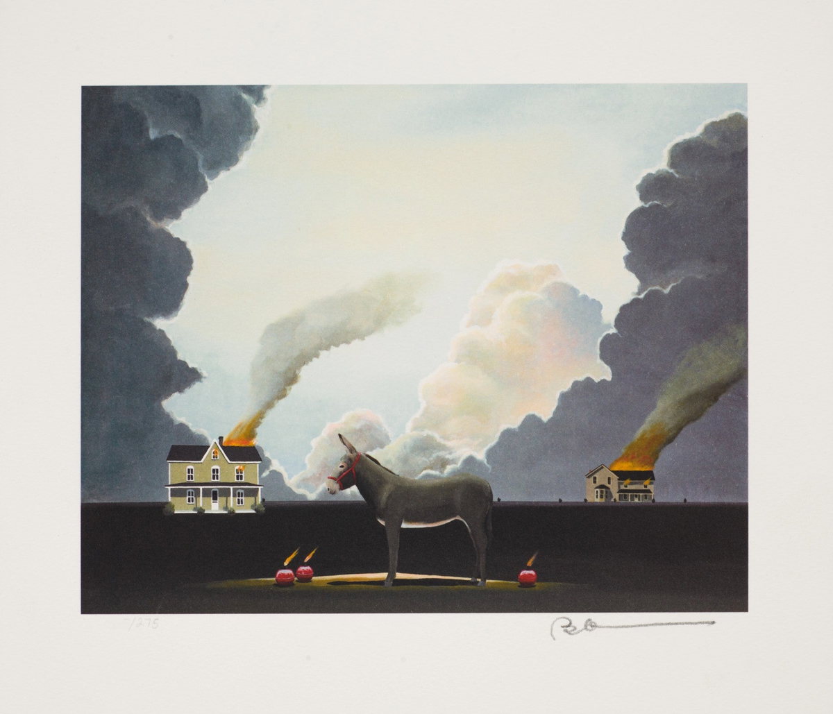 The Bad Ass, 2009 by Robert Deyber — lithograph