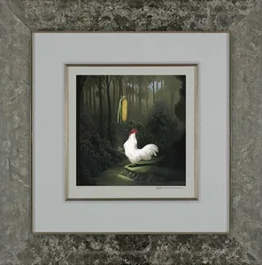 Robert Deyber - Cock Tease Framed