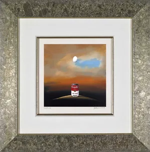 Robert Deyber - Egg Drop Soup Framed