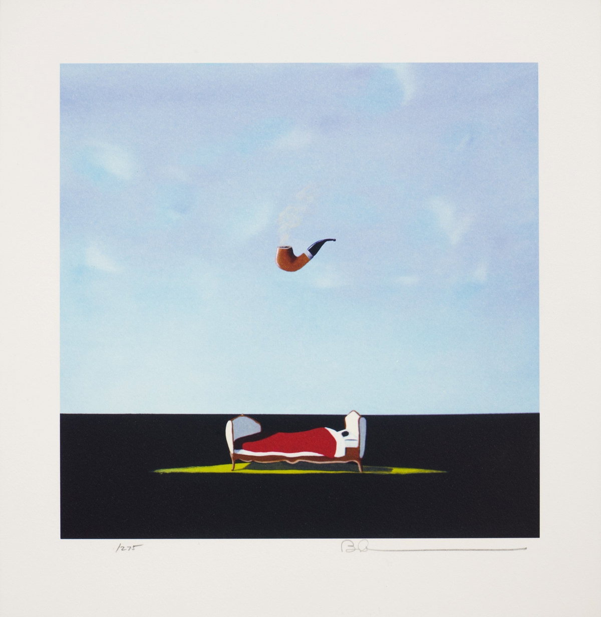 The Pipe Dream, 2007 by Robert Deyber — hand-signed lithograph