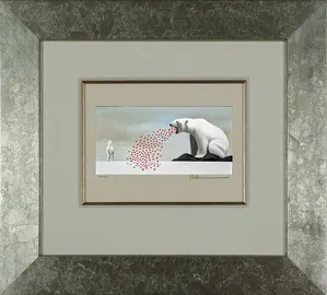 Robert Deyber - Love Sick Framed