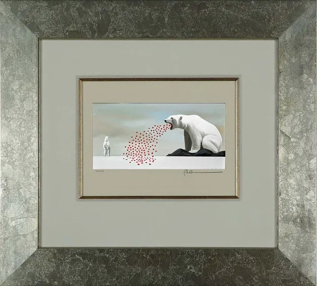 Robert Deyber - Love Sick Framed