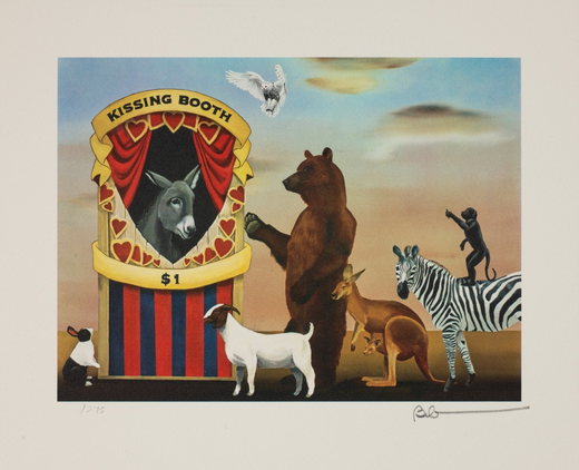 Kissing Ass, 2019 by Robert Deyber