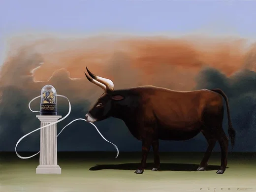 Bull Market IV Ticker Tape by Robert Deyber