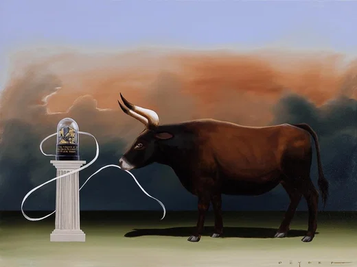Bull Market IV Ticker Tape by Robert Deyber