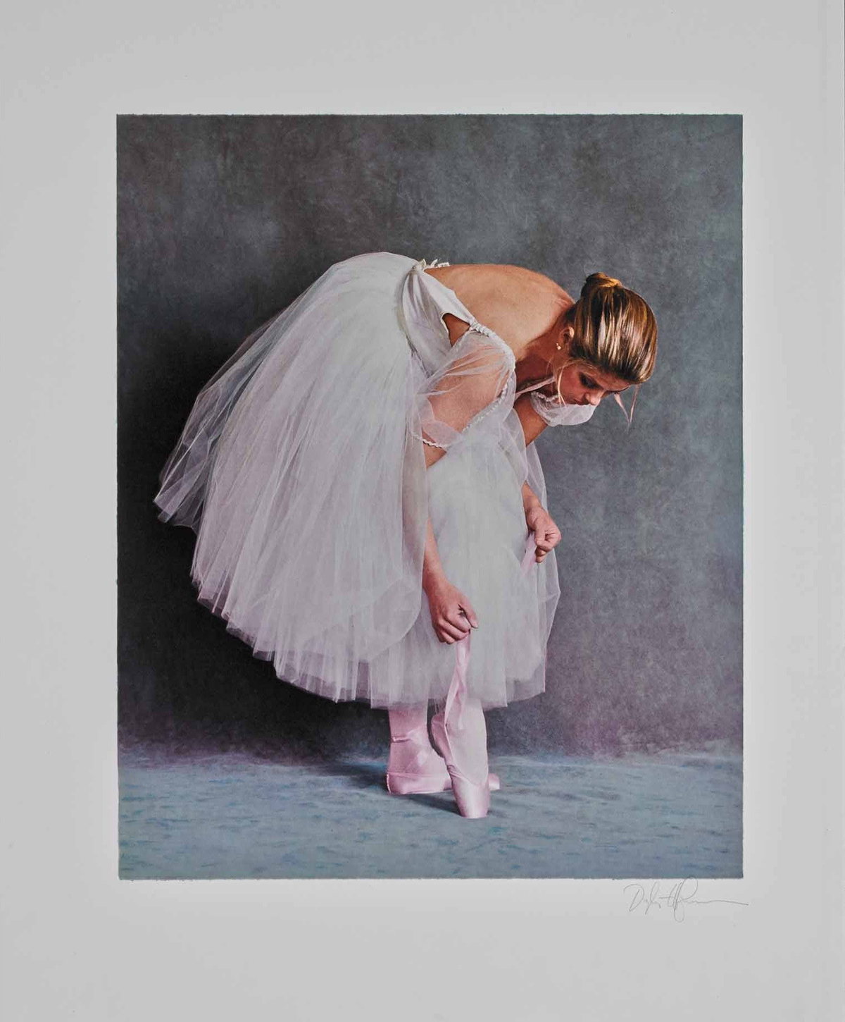 Rhapsody in Bleu I, 1998 by Douglas Hofmann — hand-signed lithograph