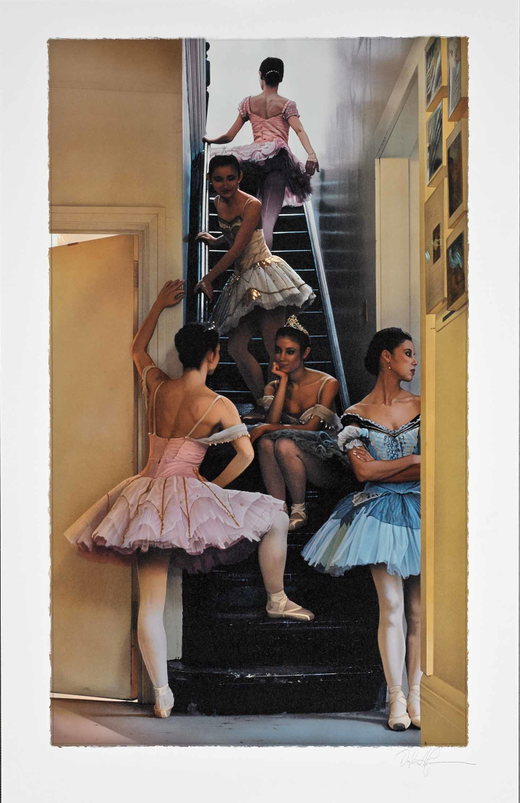 Waiting in the Wings, 1996 by Douglas Hofmann