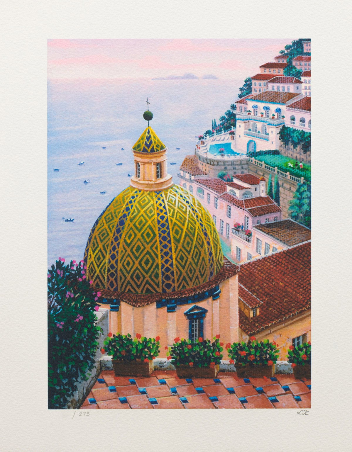 Santa Maria Assunta, 2008 by Liudmila Kondakova — hand-signed lithograph on paper