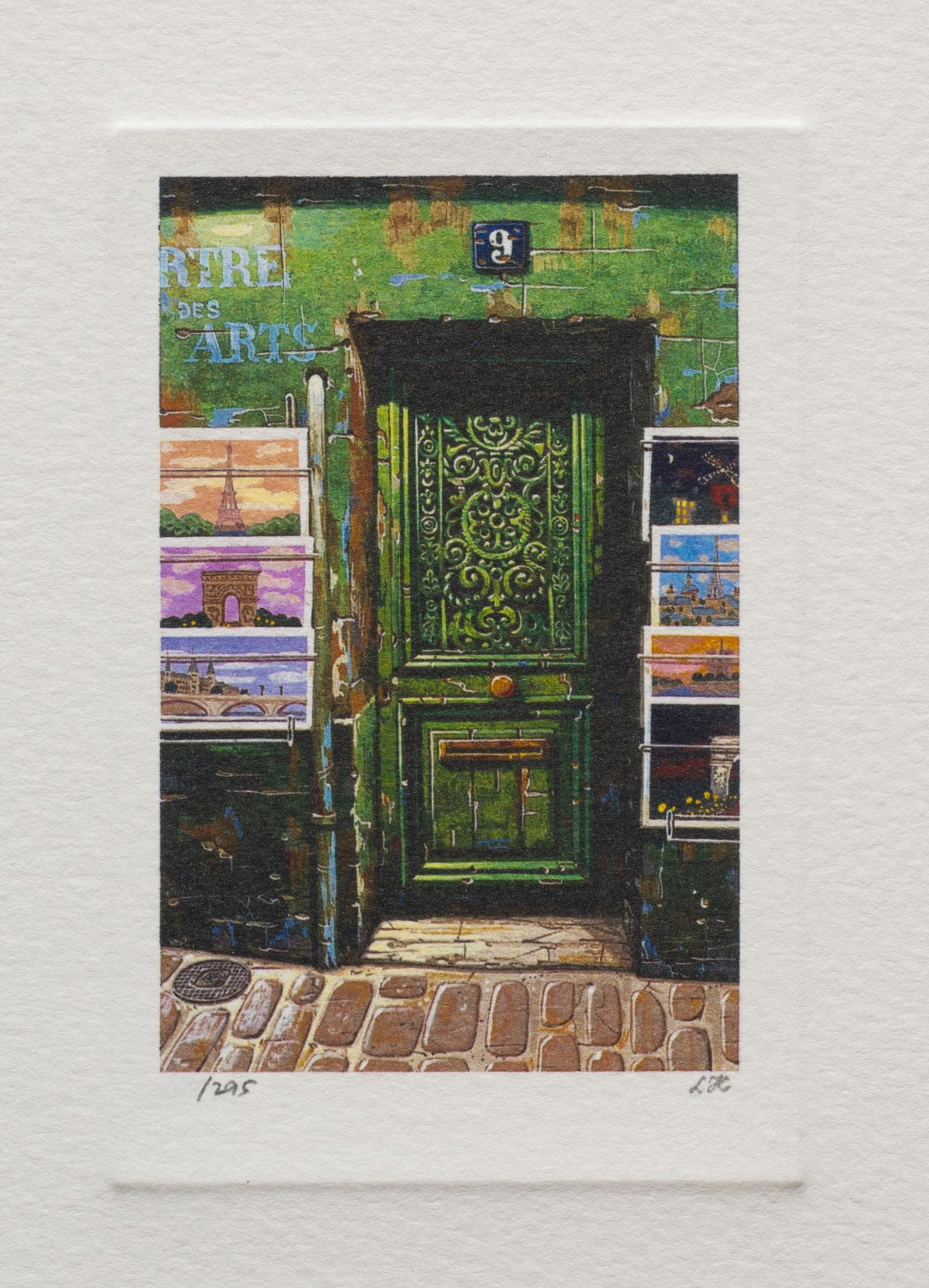 The Green Door, 2006 by Liudmila Kondakova — hand-signed lithograph