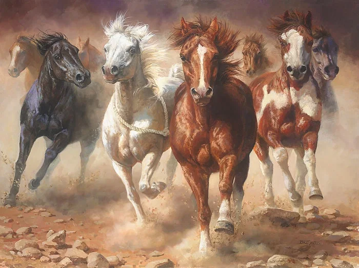 The Power of Freedom by Bonnie Marris — Canvas