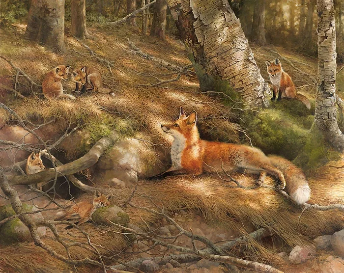 Undivided Attention by Bonnie Marris — Giclee On Canvas Artist Proof