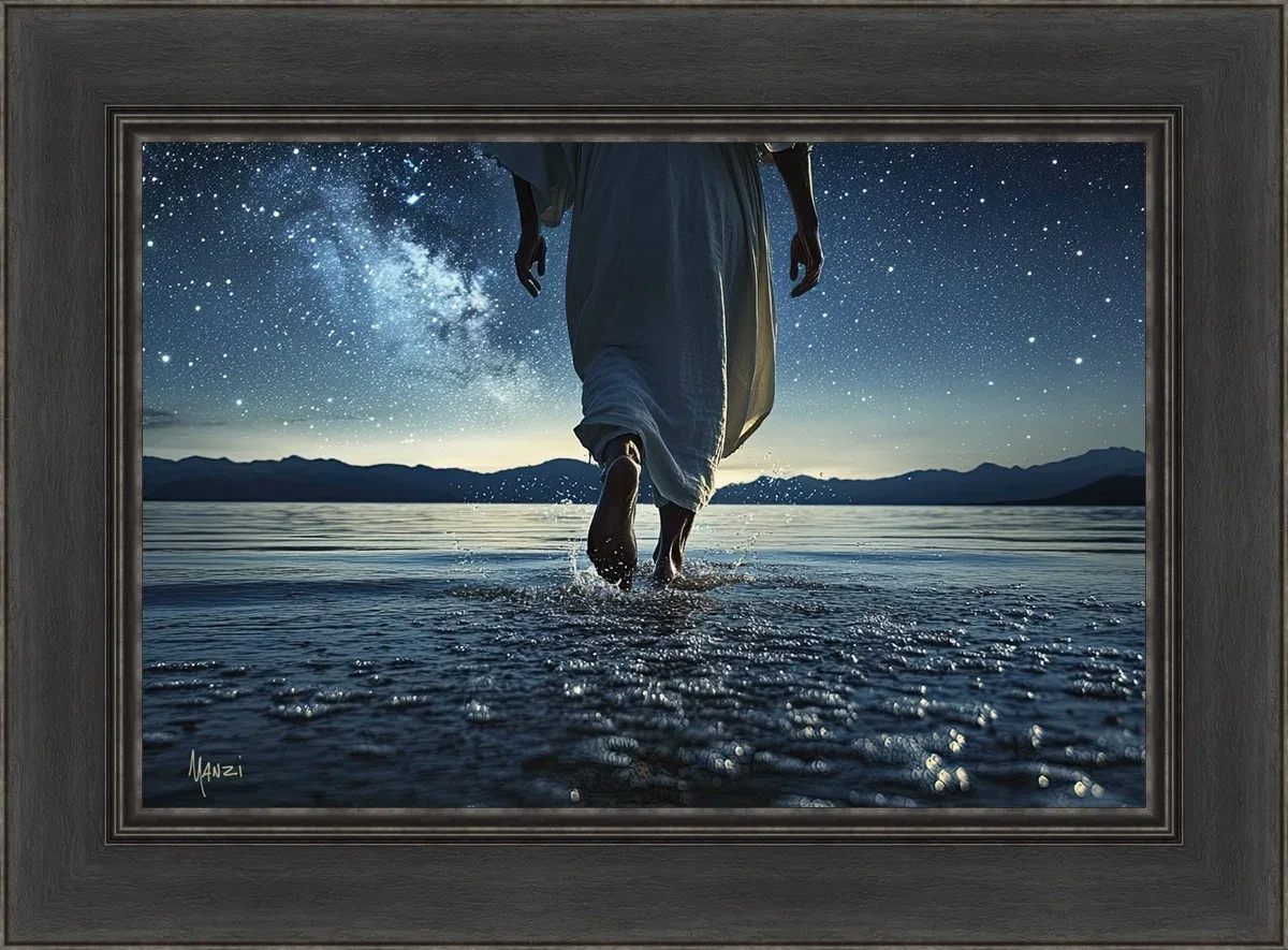 Nothing Will Be Impossible For You by Manzi — Giclee On Canvas