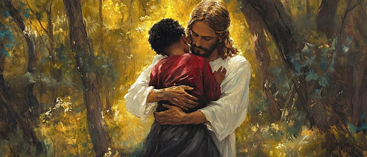 Father to All Children by Manzi — Giclee On Canvas