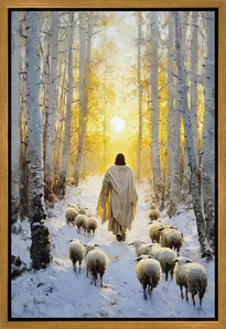 Manzi - Leader Gold Float Frame