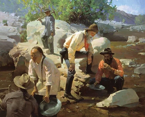 Sutters Gold 1850 by Mian Situ