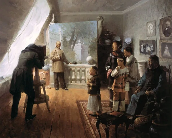 The Entrepreneur by Mian Situ — Master Works Edition On Canvas
