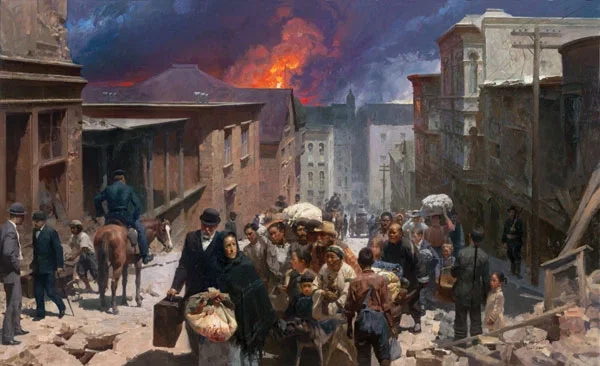 San Francisco April 18 1906 by Mian Situ — Canvas