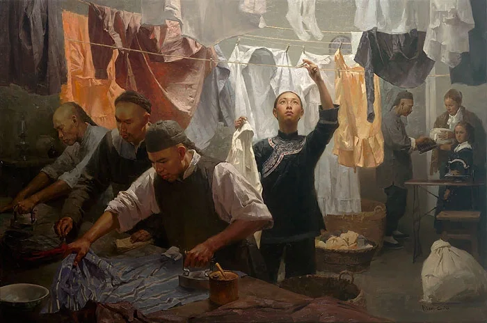 Chinese Laundry by Mian Situ — Master Works Edition On Canvas