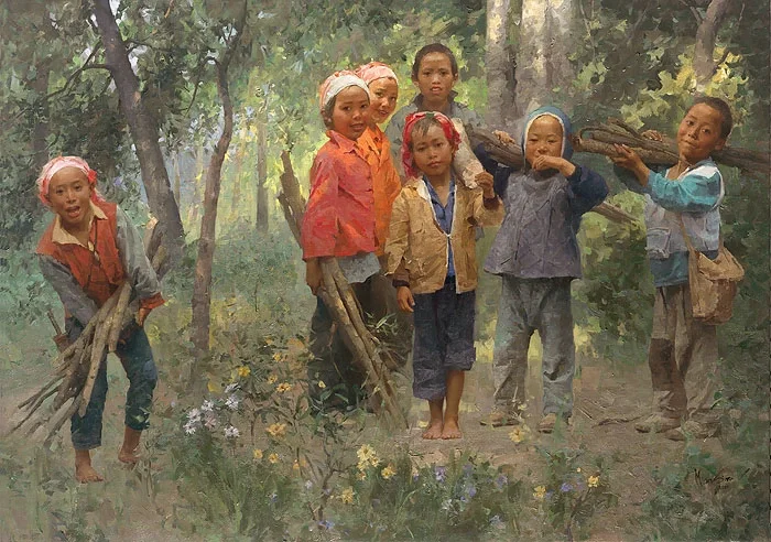 Firewood Gang by Mian Situ — Canvas