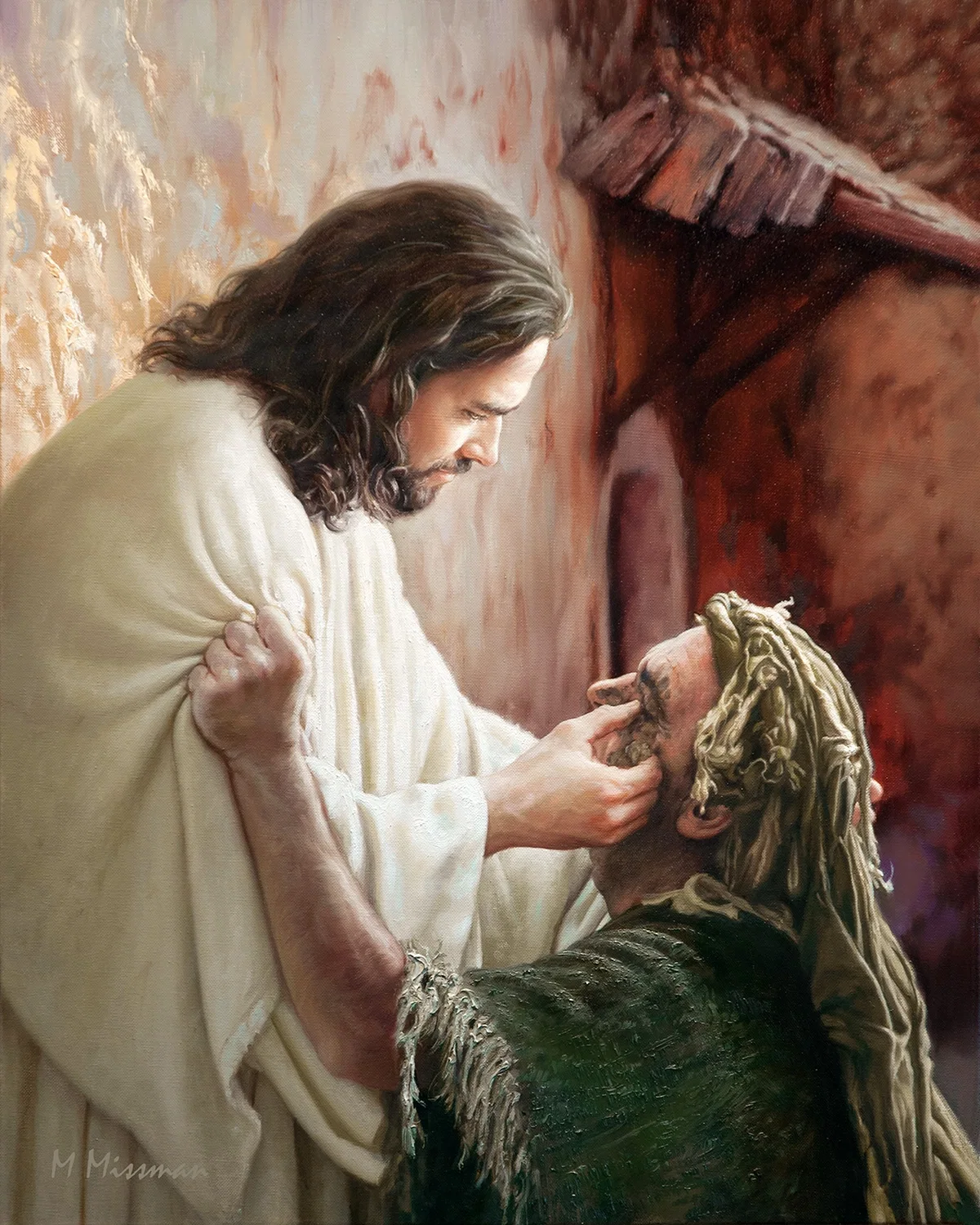 Thy Faith Hath Made Me Whole by Mark Missman — Giclee On Canvas