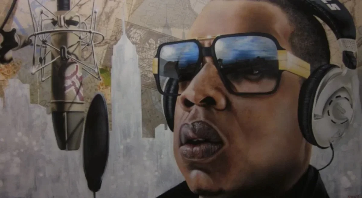 Empire - Jay Z by Stickman — -Giclee On Canvas Artist Proof Hand Embellished