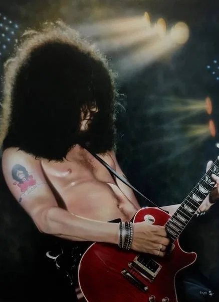 Where Do We Go Now - Slash by Stickman — Giclee On Canvas