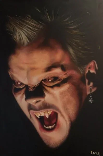 Cry Little Sister - The Lost Boys Kiefer Sutherland by Stickman — Giclee On Canvas
