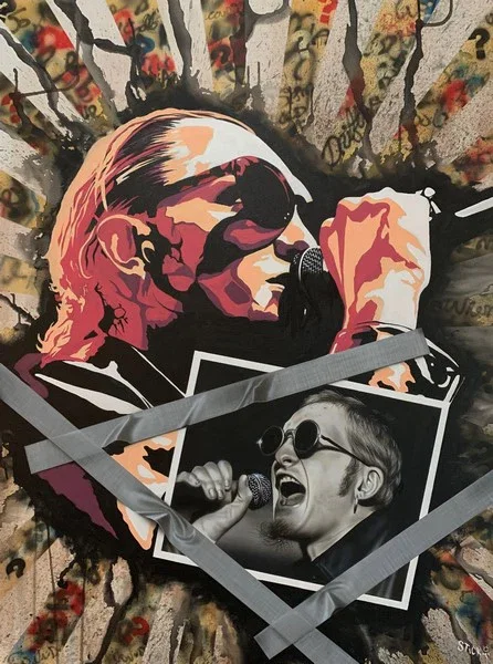 Same Old Trip - Alice in Chains (Layne Staley) by Stickman — Giclee On Canvas