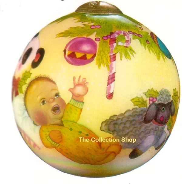 Baby's First Christmas By Thomas Blackshear by Neqwa — Ornament