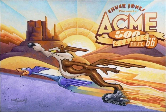 Acme 500 by Mike Kungl — Giclee On Canvas