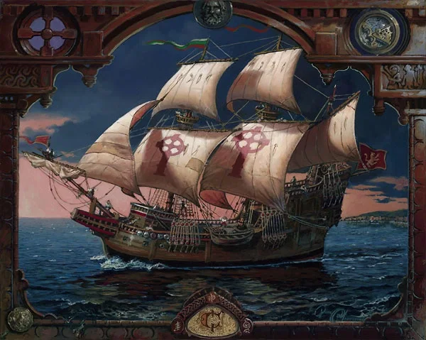 The Voyage of the Fianna by Dean Morrissey — Canvas