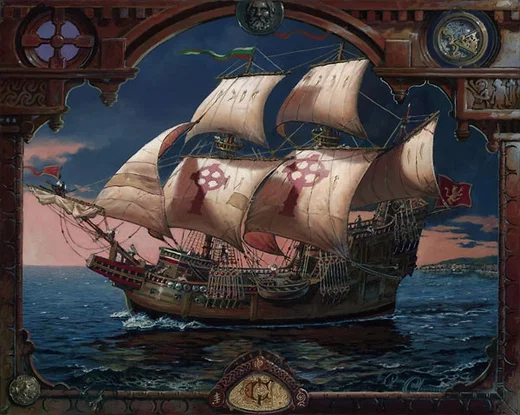 The Voyage of the Fianna by Dean Morrissey