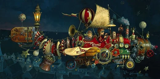The Crimson Comet by Dean Morrissey