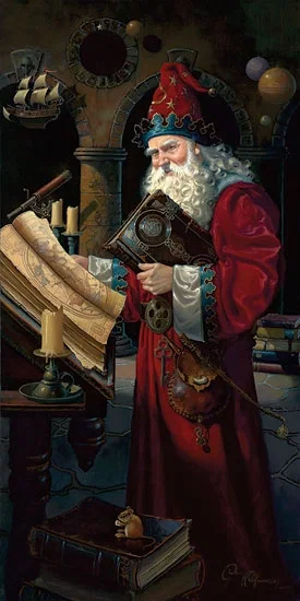 Solarus the Wizard Master Works Edition by Dean Morrissey — Canvas